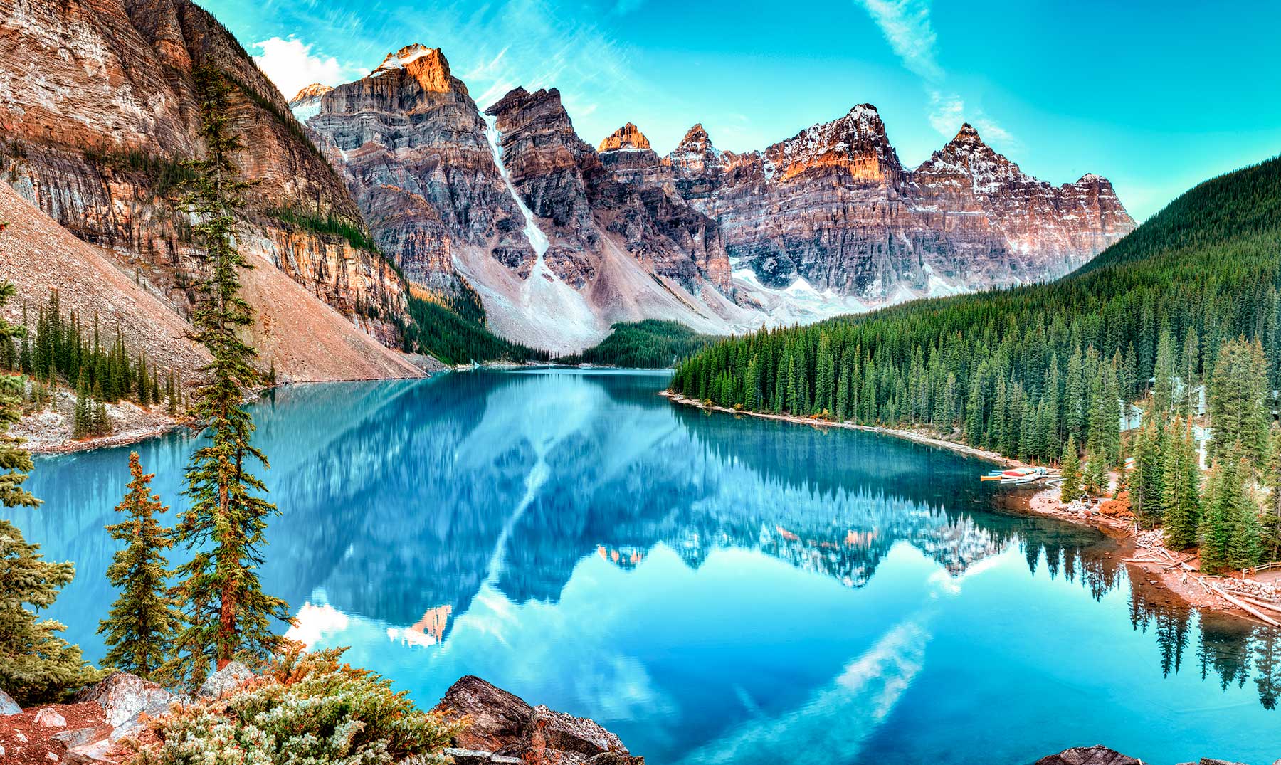 Explora los Parques Nacionales y Rutas Escénicas de Canadá